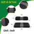 Golf Cart Front Seat Cover for Club Car DS (2000.5 and Up) - Durable Polyester Fabric, Breathable Washable Seat Cover