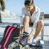 Roller Skate Bag with Adjustable Shoulder Strap, Large Capacity for Quad, Inline, Ice & Roller Skates
