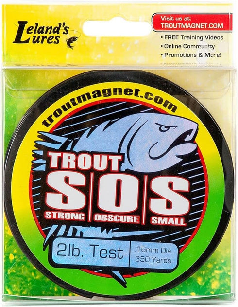 Trout Magnet Ultimate Bundle, 82 pc Trout Fishing Gear Kit, 350 Yard Trout S.O.S. Monofilament Fishing Line