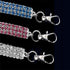 Dogs Kingdom Amazing 3 Rows Rhinestones Necklace, Pet Cat Dog Collar Bling Jewelry, Dark Blue, M