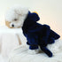 Generic Dog Bathrobe Fast Absorbent Hooded Bath Towel Small Dog Thickened Luxury Pajamas Sleepwear Super Soft