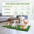 2 Pack (18*23 inch) LOOBANI Dog Grass Pee Pads, Artificial Grass Pads for Potty Tray, Fake Grass for Dogs to Pee On