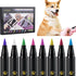 OLINGYOU Dog Nail Polish Dog Nail Polish Pens Quick Dry-8 Colors, Pet Nail