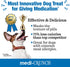 Pill Pouches for Dogs with Peanut Butter Fill, Crunchy Ice Cream Cone Treats, Capsule Size Wrap Pocket - 60 Treats