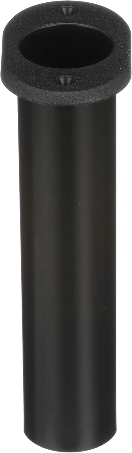 Seachoice Fishing Rod Holder, Black, 90 Degree Straight Up Gunnel Mount