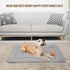 Magic Dog Extra Large Soft Dog Crate Pad, Jumbo 48 Inches Machine Washable Pet Bed with Non-Slip Bottom, Gray
