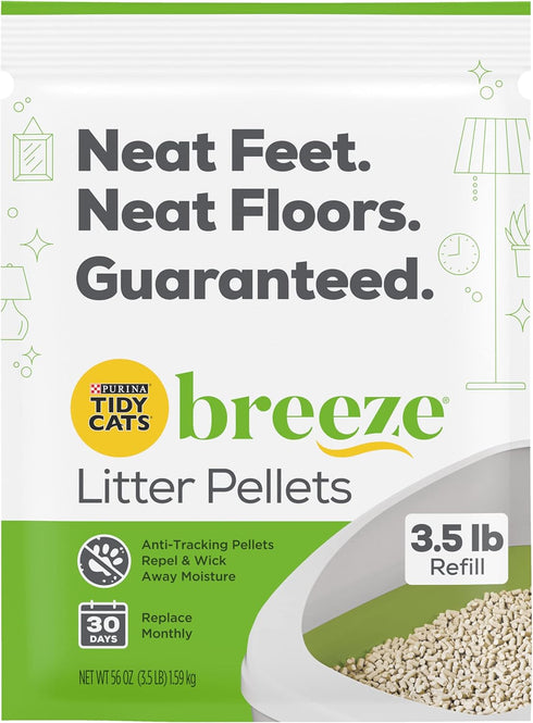 Tidy Cat Breeze Pellets, 3.5 lb for Cat Litter