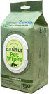 Gentle Unscented Pet Wipes, 150 Wipes