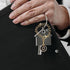 10pcs Backpacks BESPORTBLE Black Metal Hanging Cup Chain with Lobster Clasp, Decorative Number Charms for Tumbler