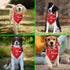 I Love My Mom Dog Bandana Dog Birthday Pet Triangle Scarf Accessories Gender Reveal Baby Announcement Photo Props
