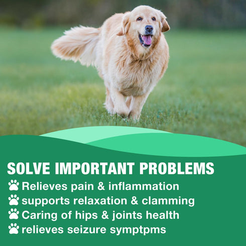 Hemp Oil for Dogs Cats, Pure Drops for Pain Anxiety Relief, Joint Support, Skin Health, Omega 3-6-9 Fatty Acids