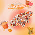 Turkey Dog Collar with Flower - Lionheart Glory Thanksgiving Pet Collar for Medium Dogs