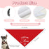 I Love My Mom Dog Bandana Dog Birthday Pet Triangle Scarf Accessories Gender Reveal Baby Announcement Photo Props