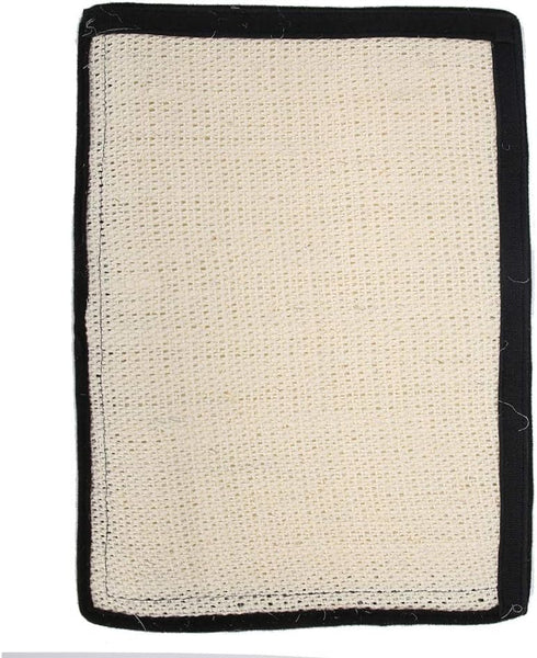 Table Leg Scratch Board, Sofa Scratcher Mat, Furniture Protect for Cats (White)