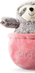 Fringe Studio Slown' Dwn for Summer Sloth Pet Toy, Sloffee (2019)