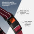 CollarDirect Martingale Dog Collar with Stainless Steel Chain, Quick Release Buckle, Reflective for Large, Medium,