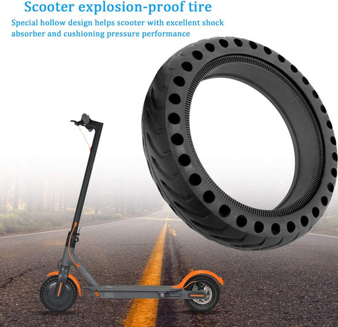 Solid Tires for Xiaomi m365 Electric Scooter, Gotrax GXL V2, 8.5 Inches Honeycomb Solid Tires for Front or Rear