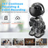 DYPCO 2K 5G/2.4Ghz Indoor Camera WiFi Home Security, Baby/Pet/Robot Camera with Phone App Motion Detection, Color Night