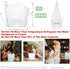 WMXWAN 16-Pack (2.6 10L (42 Collapsible Water Containers Gallon / Each) - BPA Free Water Storage Bags - Leak-Proof