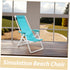 Lightweight Folding Camping Chair - Perfect Mini Beach Lounger