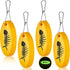 Yaomiao Floating Keychain, Oval Shaped Foam Ring, Glow in the Dark for Fishing