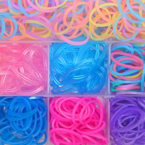 YOY 3/4" Pet Dog Stretchy Rubber Bands, 600/Box for Doggy Grooming Accessories