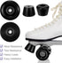 PATIKIL 8 Pack Roller Skate Wheels, 58mmx32mm Quad Wheels with ABEC-9 Bearing, 82A PU, Includes 2 Toe Stoppers