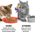 8 Pcs Cat Food Dish, 5.9 Inch Shallow Wide Flat Bowl, Whisker Friendly Colorful Dishes for Kittens