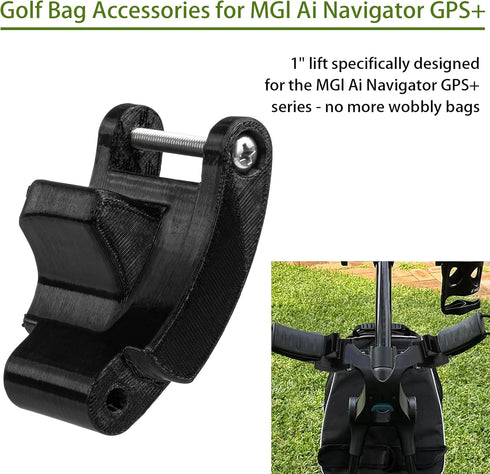Ignalu Golf Bag Accessories Compatible with MGI Ai Navigator GPS+, Enhanced Stability Golf Bag Stabilizers and Stand