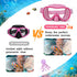 Kids Swim Goggles with Nose Cover, Diving Mask and Mesh Bag with Ear Plugs