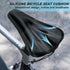 JLNGTHONG Bike Seat Cushion, Comfort Bicycle Seat Cover for Indoor and Outdoor, Universal Fit for Peloton, Stationary