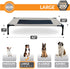 K&H Pet Products Elevated Outdoor Dog Cot Bed for Large Dogs, Portable Washable Dog Hammock Cooling Bed, Heavy Duty