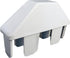 Vinyl Picket Cap Dog Ear, 7/8" X 3" White - 5 Pack