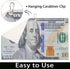 Pardick Golf Towel for Men Women, 100 Dollar Bill Design, Microfiber Fabric for Cleaning Golf Balls