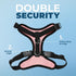 Voyager Step-in Lock Pet Harness - Pink/Black Trim, XS - All Weather Mesh, Adjustable Step in Harness for Cats and Dogs