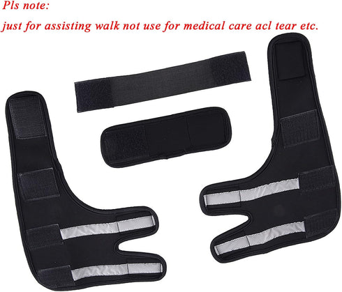 SELMAI Reflective Dog Shoulder Brace, Front Leg Brace for Canine Elbow Support, Joint Wrap for Arthritis