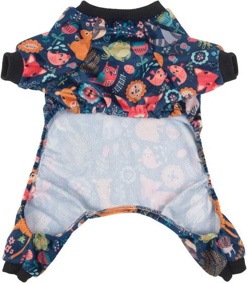 CuteBone Small Dogs Outfit, Soft Puppy Onesies Pjs, Dog Pajamas, Pet Coat, Cat Apparel, Comfy Jumpsuit for All Seasons