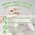 MON2SUN Dog Rawhide Rolls, Twist Sticks, 6-6.5 Inch Dog Chew Treats, Natural Flavor, 60 Count for Puppies.