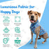 Summer Tooth & Honey Dog Vest Shirt Lightweight Sleeveless Clothing for Pitbulls Large Breeds, Soft Anxiety Shirt