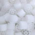 Moving Bed Bio Filter Media - 20mm, White, for Koi Ponds, Aquariums, Aquaculture (100 pcs)