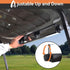 RIZINKART Universal Golf Cart 4 Panel Mirror for Yamaha EZGO Club Car - Easy to Install, 35.8" Wide Angle