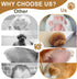 Lyjinbc Trimmer,Pet Trimmer Light,3 Trimming New Pet Precision Dog Paw with LED Adjustable Speeds, Low Noise, for Paws