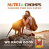 NutriChomps Dog Chews, 6-inch Braids, Rawhide-Free Dog Treats, Healthy, 4 Count, Real Chicken Flavor