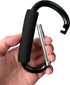 XIECHANEE Large Aluminum Carabiner, Heavy-Duty Stroller Hooks for Hanging Bags and Shopping Durable Multi-Purpose