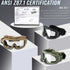 Lancer Tactical AERO Airsoft Tactical Safety Goggles, ANSI Z87.1 Anti-Fog Glasses for Hunting, Paintball
