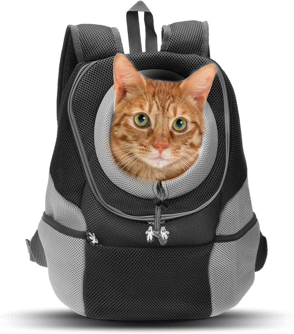 Dog Backpack Carrier - Pet Travel Carriers for Small Dogs and Cats, Convenient Pet Travel Backpack