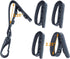 TAFTACFR Duty Belt Keeper with Double Snaps (Set of 4) + 1 Keeper with Strong Metal Key Clip (1 Pack)