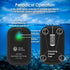 AquaMiracle USB Aquarium Air Pump, Rechargeable Aerator for Bait Bucket, Portable Battery Powered