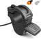 WUXING 300X Ebike Thumb Throttle, Right/Left Hand Quick Disassembly for 24V 36V 48V 60V 72V Electric Bicycle Accelerator
