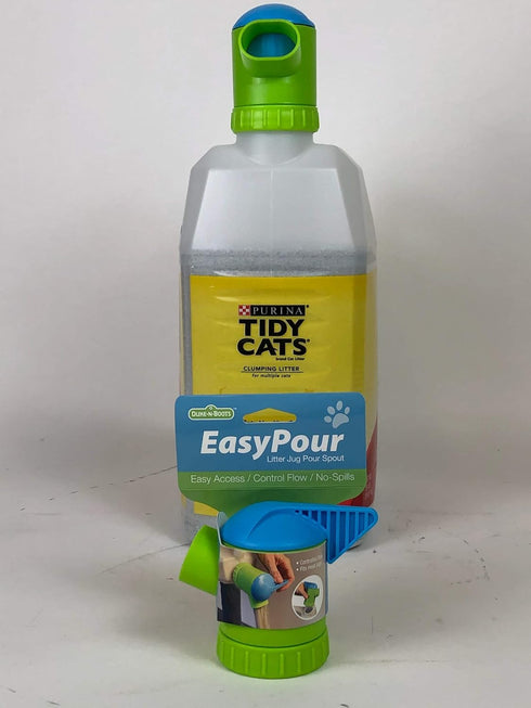 Cat Litter Scoop with Pour Spout, Litter Organizer, Dispenser, and Release Valve for Easy Litter Management